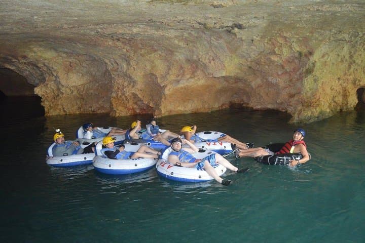 Cave Tubing for Cruise Passengers and Hotel Guest
