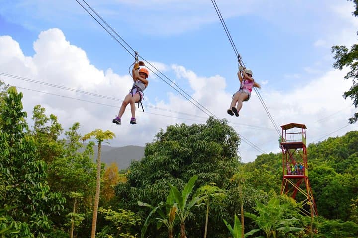 El Yunque Rainforest and Zipline Canopy Combo Tour