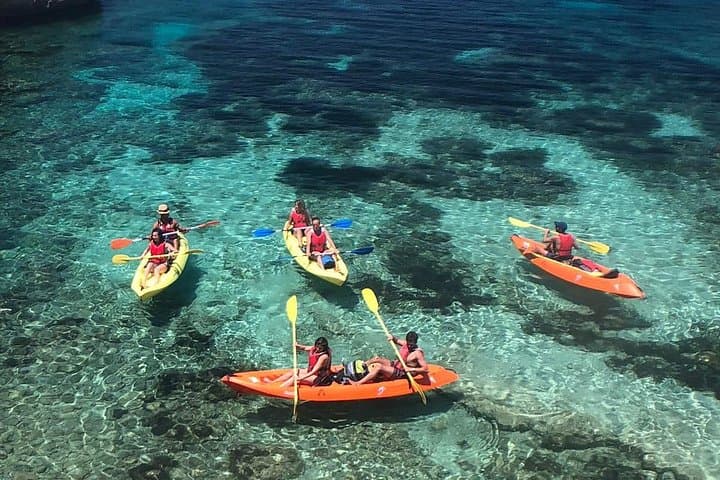 Ibiza - Xarraca Bay- Kayaking Tour MultiActivity snorkel,caves