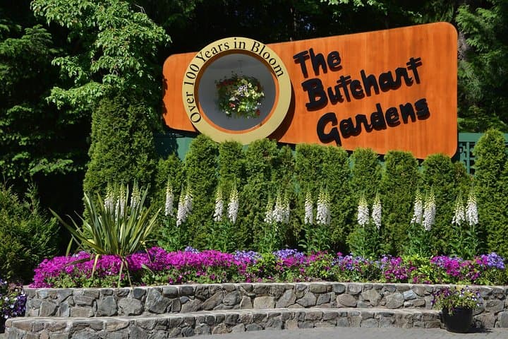 The Butchart Gardens Express Shuttle from Downtown Victoria
