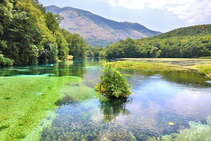 Butrint, Blue Eye, Ksamil and Lekuresi Castle Tour From Saranda