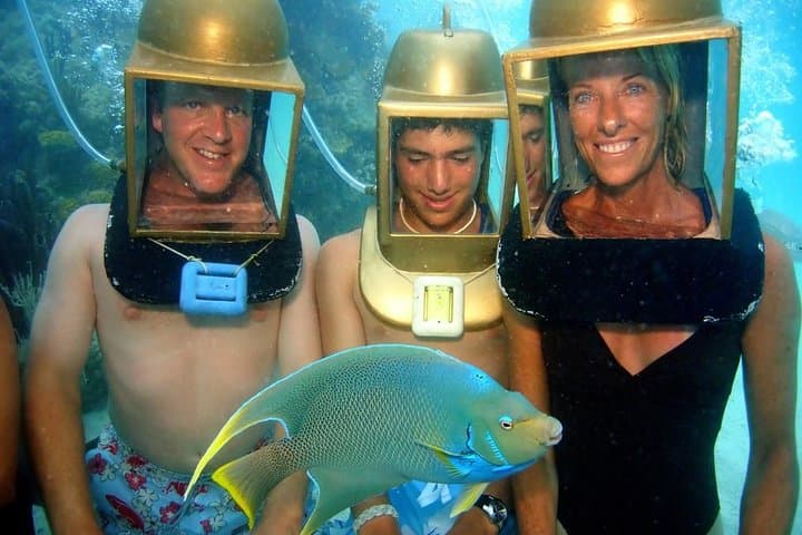 Hartley Helmet Diving in Bermuda