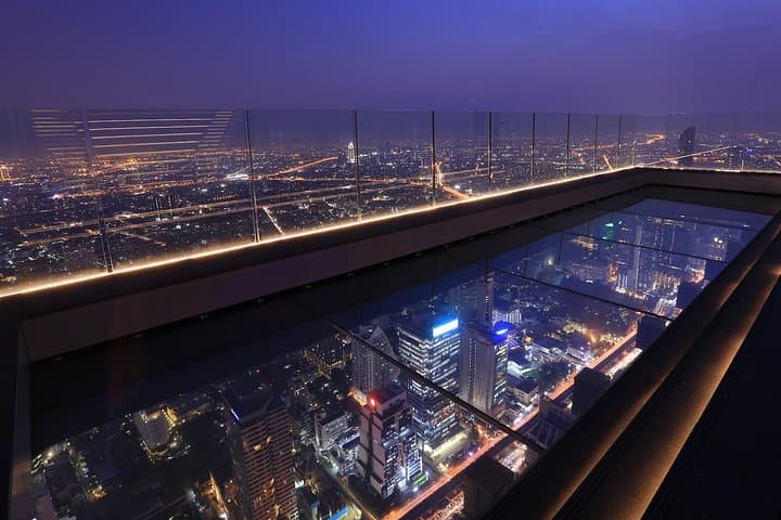 Bangkok Mahanakhon SkyWalk Experience with Private Hotel Transfer
