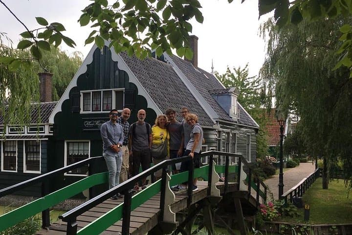 Zaanse Schans windmill tour with Italian guide