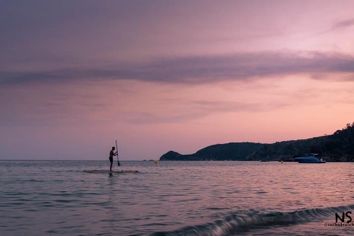 SUNSET TRIP IN KAYAK & PADDLE (Pampelonne beach - Cap Camarat)