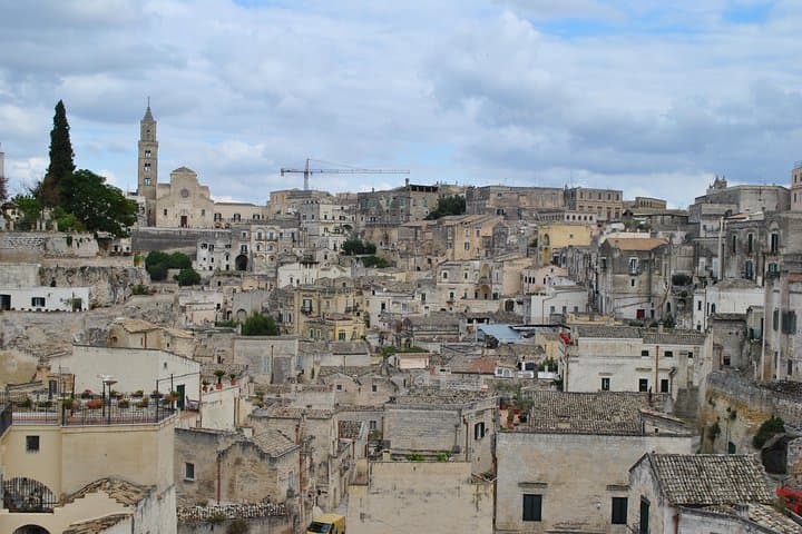 Matera Half Day Tour: with transfer from Bari or elsewhere.