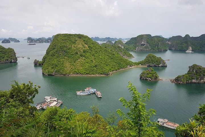 Shore Excursion: Wonderful Heritage Day Cruise at Halong Bay