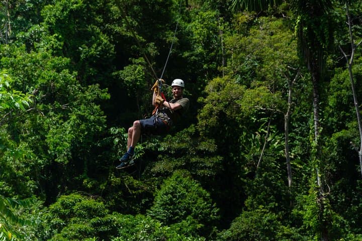 Take your adrenaline to the fullest with our Zipline tour! 