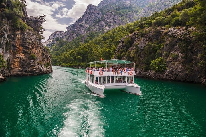 Green Canyon Boat Tour from Alanya (Included lunch)