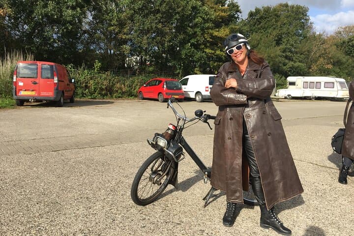 A day of solex riding on Texel
