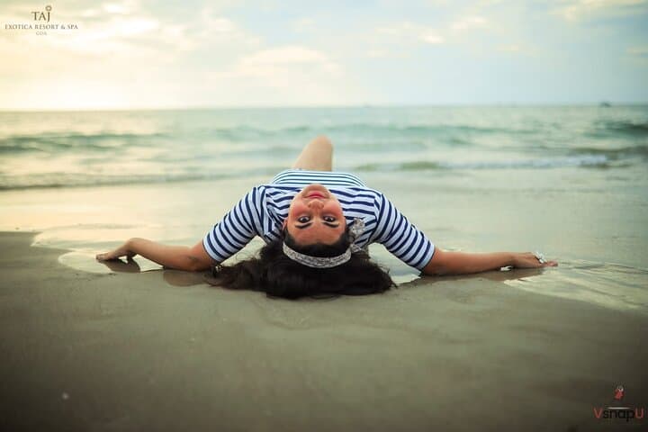 Private Beach Photoshoot in North Goa by Professional Photographer