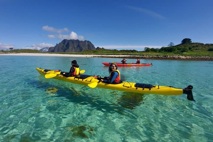 Sea Kayak Guided Tours on Skrova Island