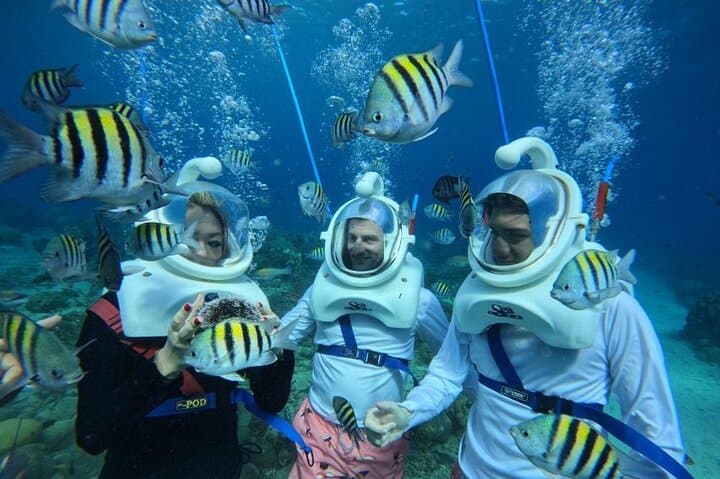 Curacao Helmet Diving-Walk the Ocean Floor, No Swimming Required 