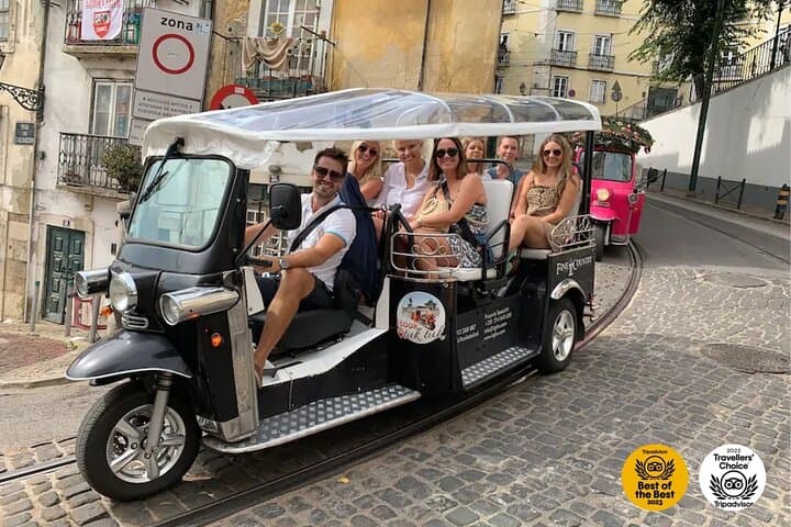 True 4Hour Private Tuk Tuk Tour: Discover Lisbon with a Local!