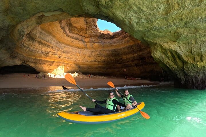 Small Group Kayak Experience In Benagil Cave with 4K Photos