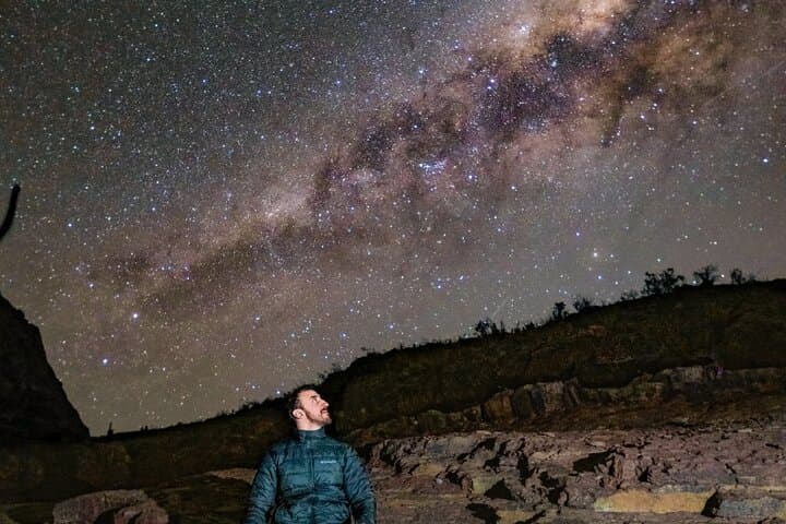 Night walk with astro photography