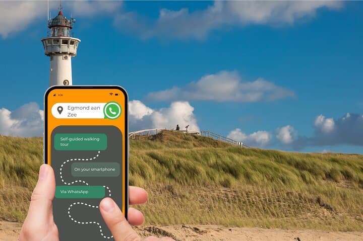 Self-guided city walking tour in Egmond aan Zee