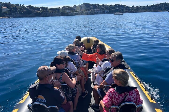 Sea trip from Villefranche sur Mer to Mala with swimming