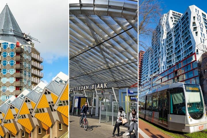 Private Rotterdam Walking Tour Including Cube House Entrance