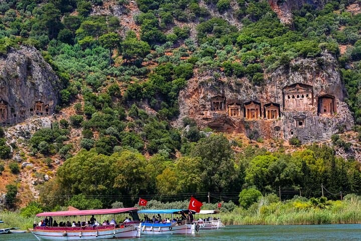 Dalyan River Cruise, Turtle Beach & Mud Baths from Marmaris