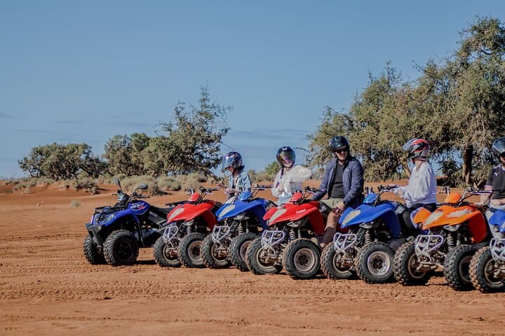 Agadir Desert Quad Biking Adventure with Hotel Pickup