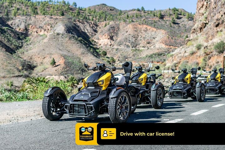 3 Wheel Motorcycle like Quad/Buggy Tour Gran Canaria (Maspalomas)